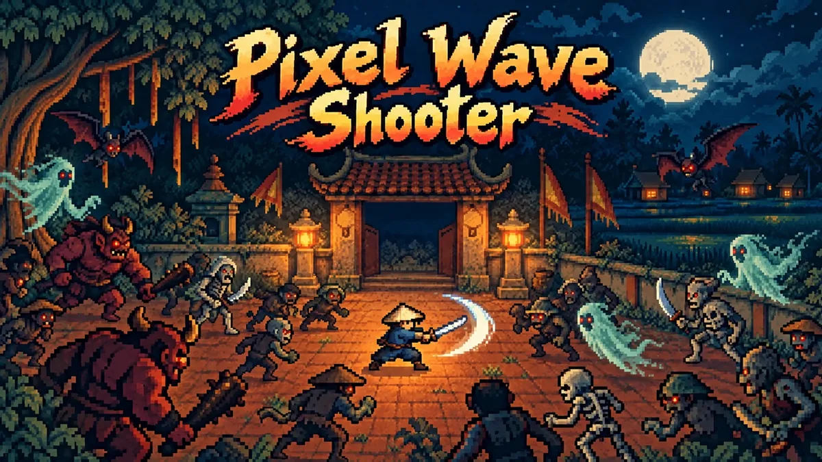 Pixel Wave Shooter